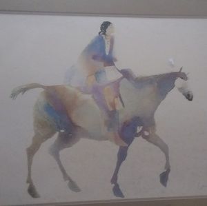 Carol Griggs Native American watercolor
